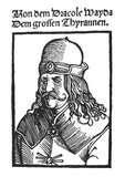 Vlad III, Prince of Wallachia (1431–1476/77), was a member of the House of Drăculești, a branch of the House of Basarab, also known, using his patronymic, as (Vlad) Drăculea or (Vlad) Dracula.<br/><br/>

He was posthumously dubbed Vlad the Impaler (Romanian: Vlad Țepeș), and was a three-time Voivode of Wallachia, ruling mainly from 1456 to 1462, the period of the incipient Ottoman conquest of the Balkans. His father, Vlad II Dracul, was a member of the Order of the Dragon, which was founded to protect Christianity in Eastern Europe.<br/><br/>

Vlad III is revered as a folk hero in Romania as well as other parts of Europe for his protection of the Romanian population both south and north of the Danube. A significant number of Romanian and Bulgarian common folk and remaining boyars (nobles) moved north of the Danube to Wallachia, recognized his leadership and settled there following his raids on the Ottomans.<br/><br/>

As the cognomen 'The Impaler' suggests, his practice of impaling his enemies is part of his historical reputation. During his lifetime, his reputation for excessive cruelty spread abroad, to Germany and elsewhere in Europe. The name of the vampire Count Dracula in Bram Stoker's 1897 novel Dracula was inspired by Vlad's patronymic.